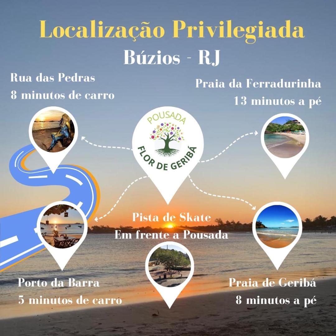 Pousada Flor De Geriba Búzios Buitenkant foto